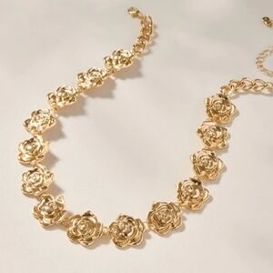 Francescas Rose Choker Necklace